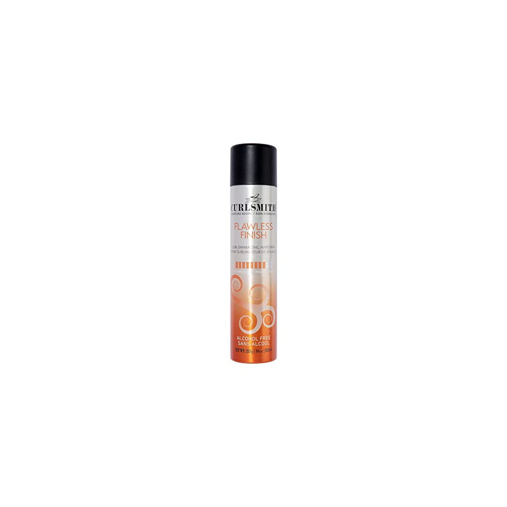 Curlsmith - Flawless Finish Hairspray, Firm Hold Without Dryness, Alcohol Free, For Curly, Wavy And Coily Hair (283Ml/10 Oz)
