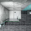 (1100x1900mm) Walk In Enclosure Shower Screen With Support Bar 7