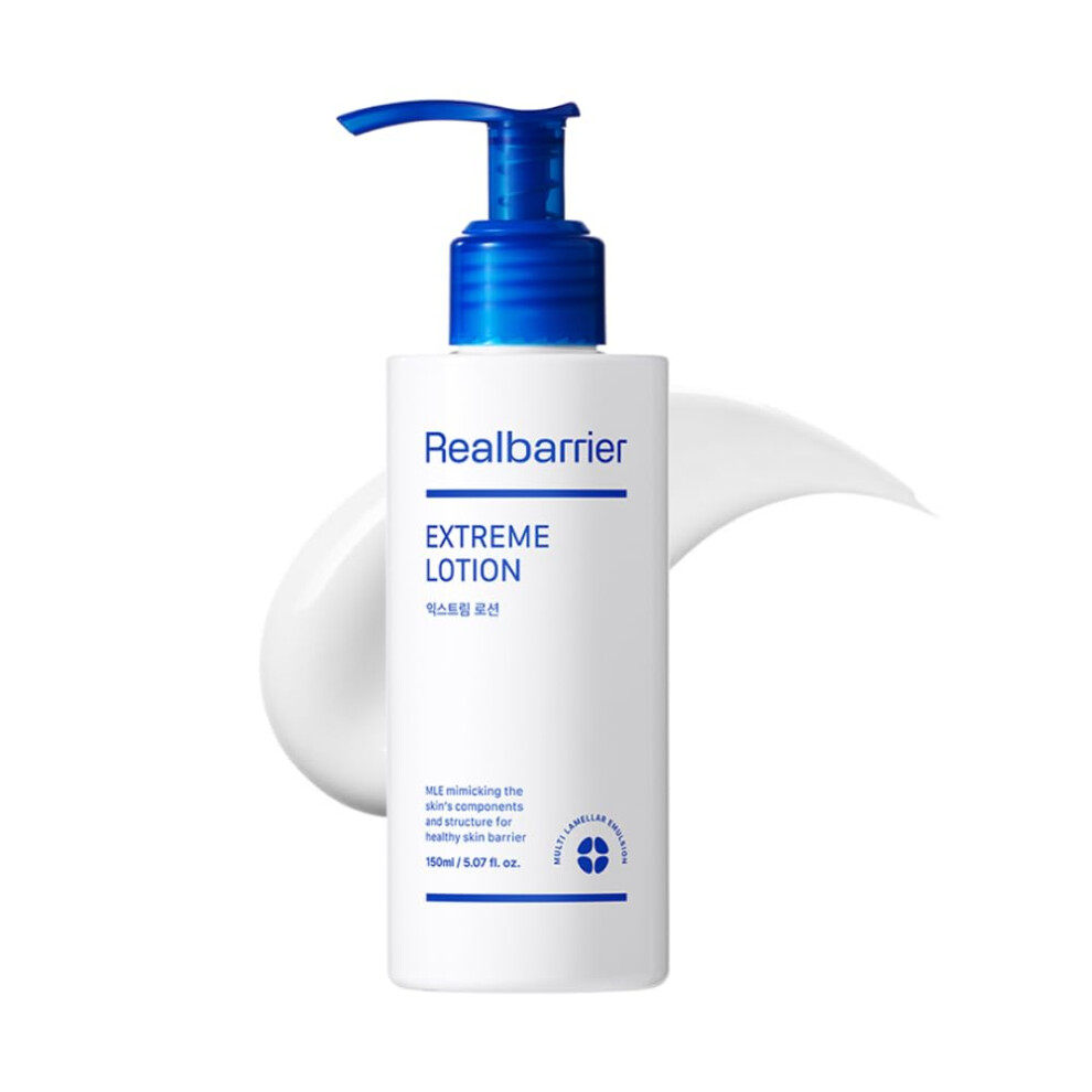 Real Barrier Extreme Lotion 150Ml, 5.07 Fl. Oz | Skin Barrier Repair & Strengthening Facial Lotion | Facial Moisturizer For Dry Skin | Moisturizing Skin Care