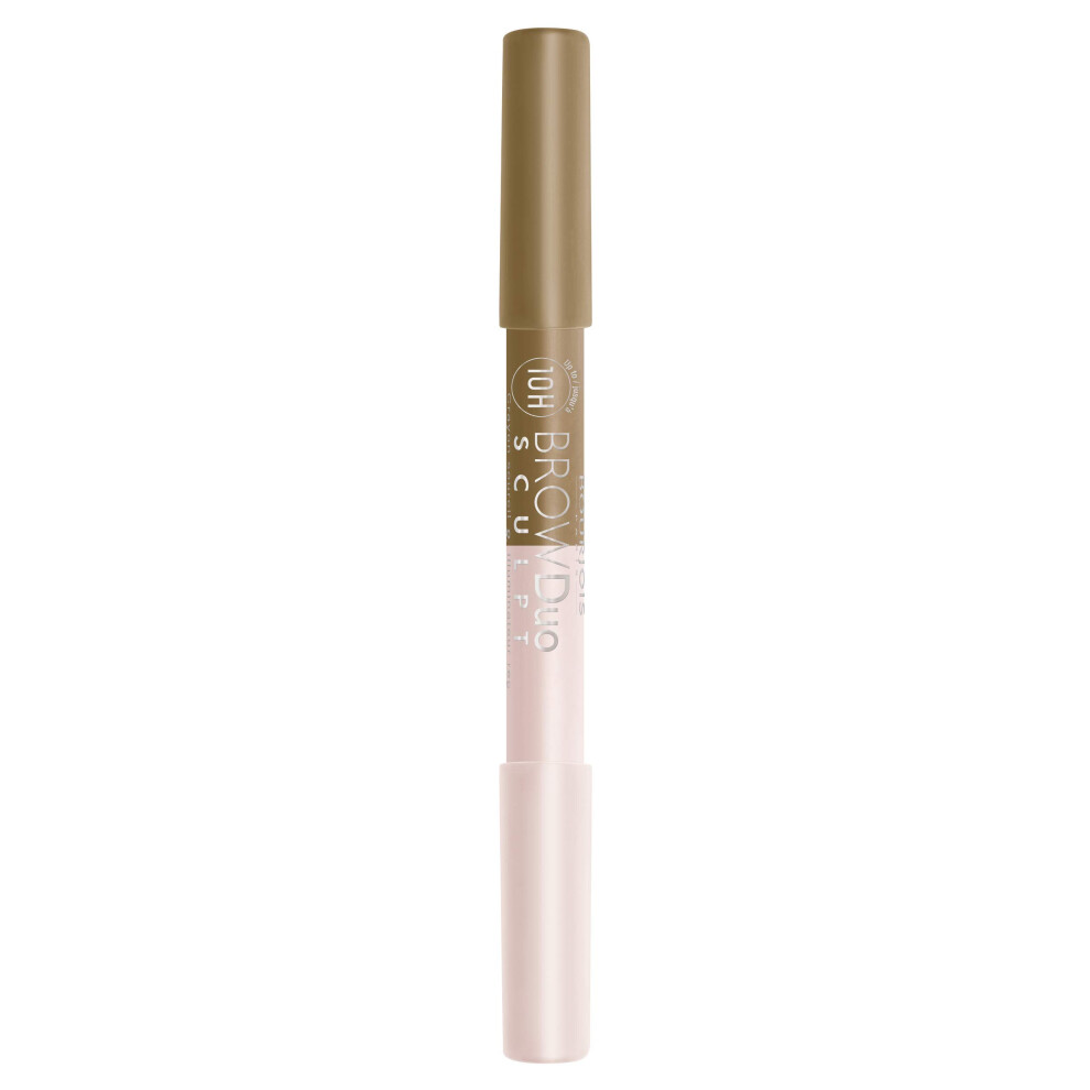 Bourjois Brow Duo Sculpt Eyebrow Pencil And Highlighter 21 Blond, 1.95G