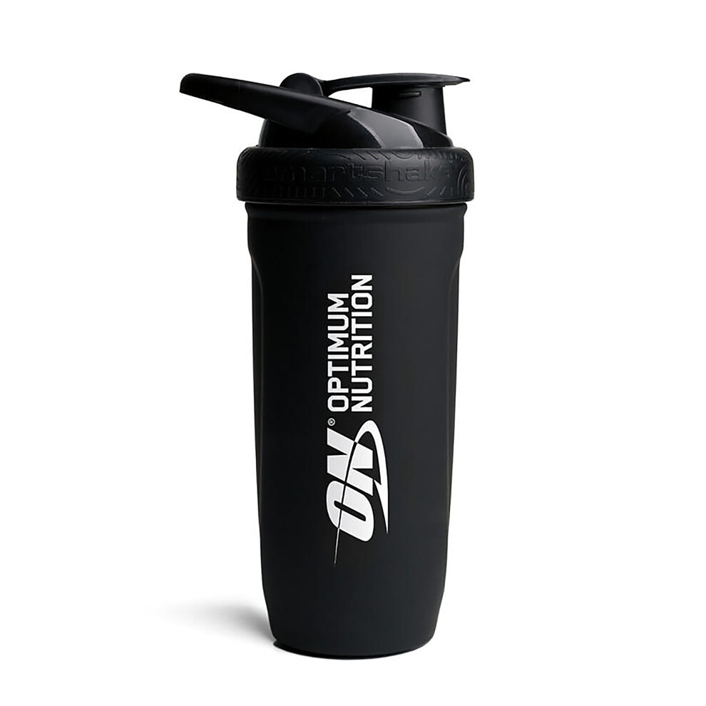 Reforce Steel Smartshake, Durable Food-Grade Stainless Steel Protein Shaker Bottle, BPA Free Bottle with Leak-Proof Flip-to-Cap, Easy to Carry Smart