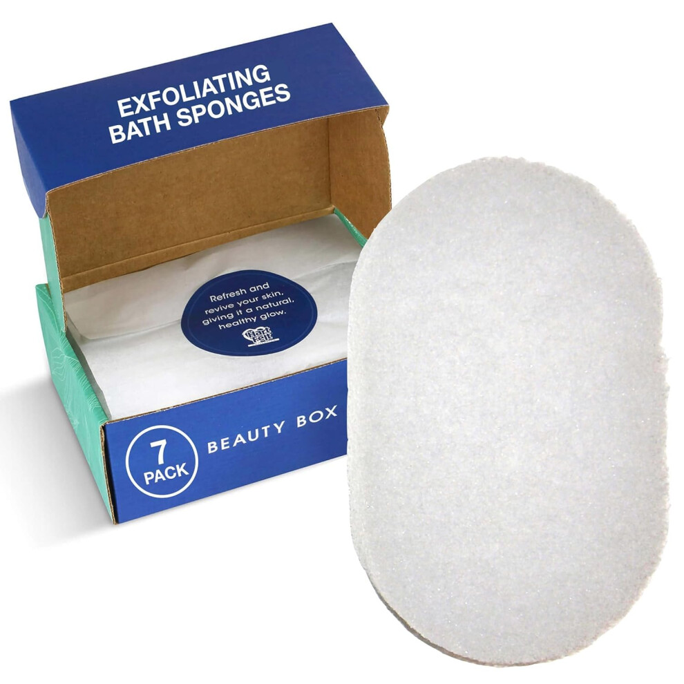 Photos - Bath Sponge Body Exfoliation Beauty Box with Body Scrub Super Soft Exfoliating  Set, Gentle Skin Exfoliator & Dead Skin Remov