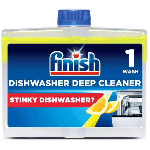 Finish Finish Lemon Sparkle Dishwasher Cleaner, 4 x 250ml 2