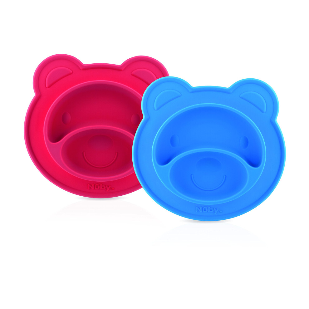 ID92958 Silicone Suction Plate Bear