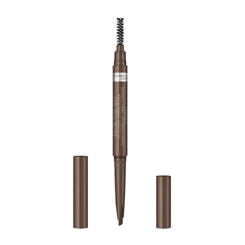 Rimmel Brow this Way Fill & Sculpt Eyebrow Definer, 02- Medium Brown 1
