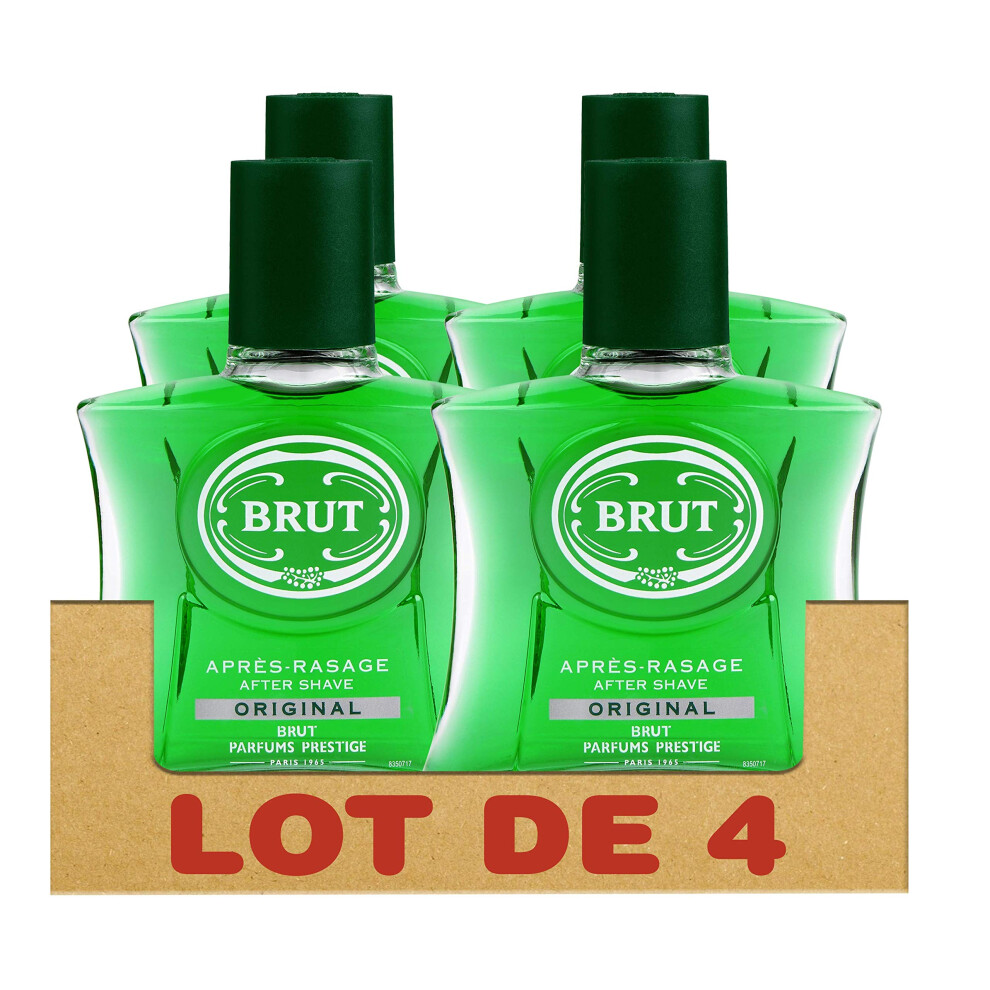 4 x Brut After Shave Unboxed 100ml Original