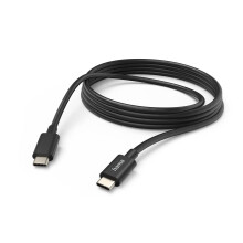 USB-kabel - Hama - 00201593 - 3 m - USB 2.0 - USB C Zwart