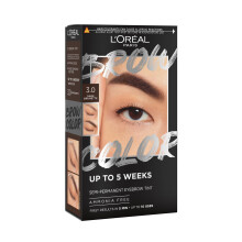 L'Oréal Paris, Semi-Permanent Eyebrow Tint, Lasts up to 5 Weeks, Visible Results in 5 Minutes, Up to 10 Uses, Ammonia Free, Brow colour, Shade: 3.0