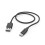 Hama USB A to USB-C Charging Cable 1 Metre Black 1