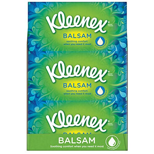 Kleenex Balsam Tissues - Pack of 12 1