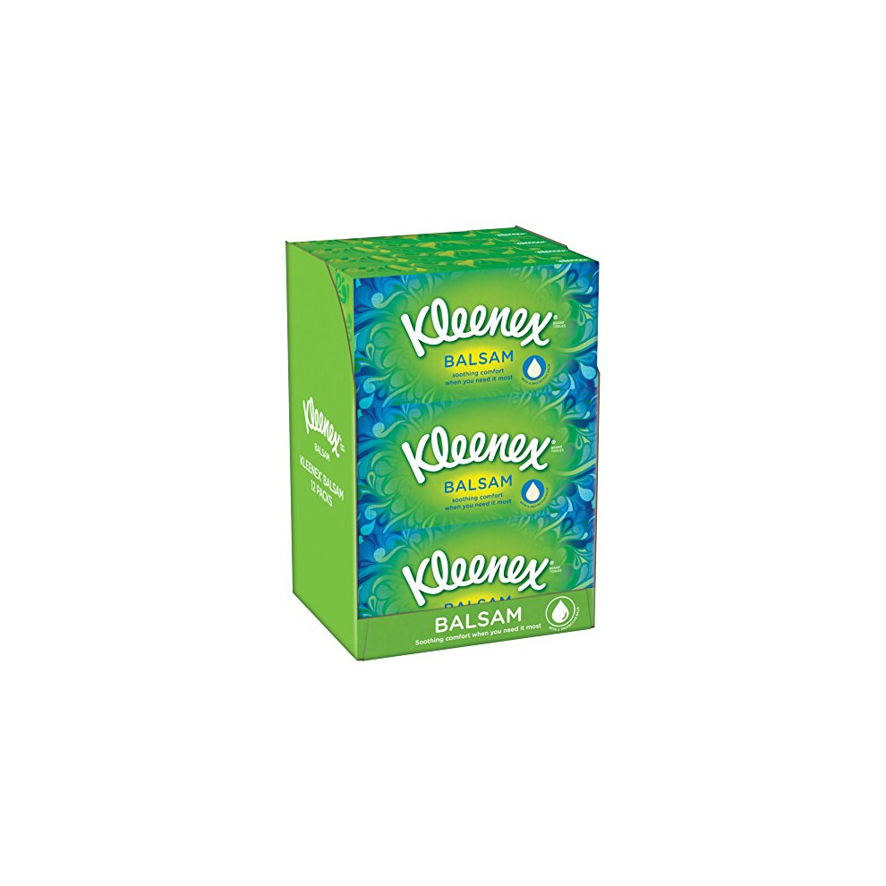 Kleenex Balsam Tissues - Pack Of 12