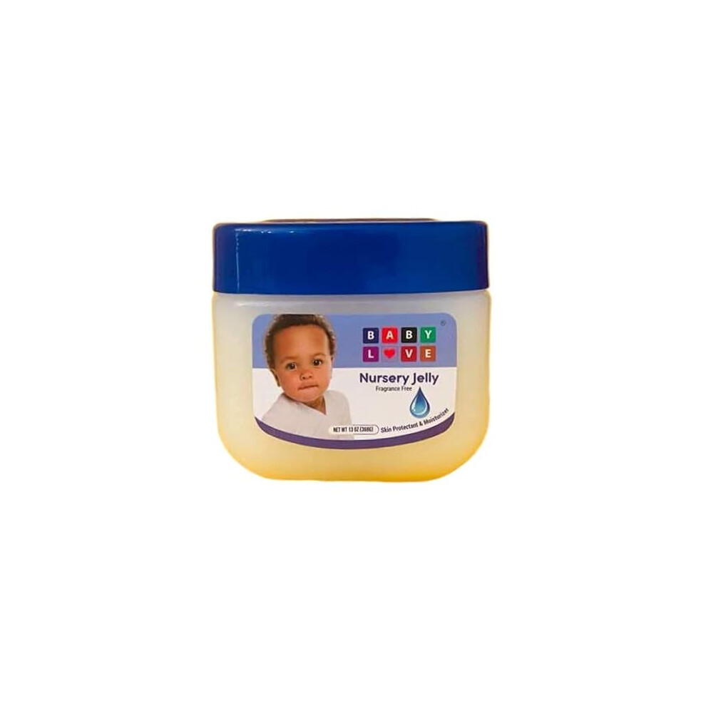 Baby Love Nursery 100% Pure Petroleum Jelly Fragrance Free 368G Ican London