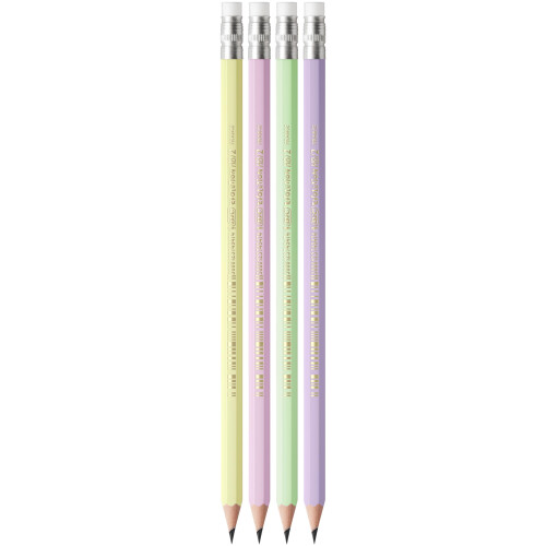 BIC Evolution blyant med viskelæder pastel (12 stk.) BIC 1