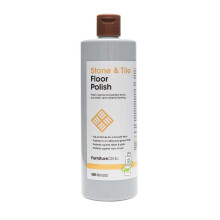 Stone & Tile Floor Polish - Polishes to a Glossy Sheen - Protects Against Stains - Fills Scratches and Reduces Wear & Tear – For All Types of