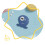digital baby bath thermometer, Blue Octopus 6