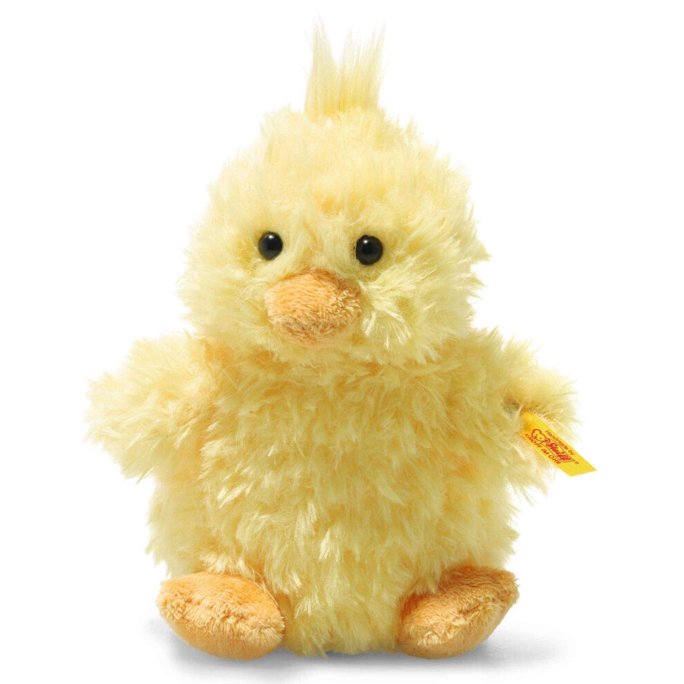 073892 Soft Cuddly Friends Pipsy chick, Yellow,Orange, 14 cm