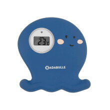 digital baby bath thermometer, Blue Octopus