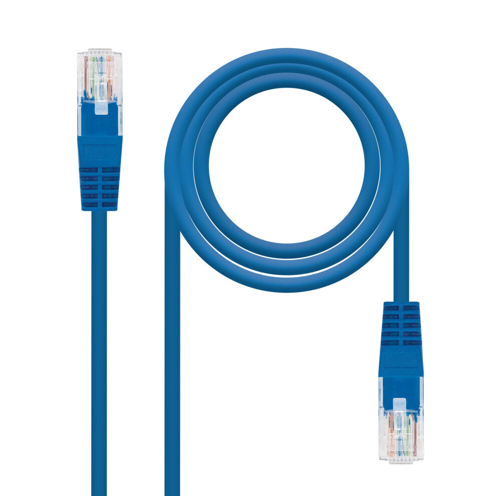 Nanocable 10.20.0402 Rj45 Cat.6 Utp Awg24 Network Connecting Cable Blue 8433281003590