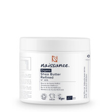 Organic Shea Butter Refined (No. 305) - 250g - Pure, Natural - for Beauty Recipes, Body, Face, Hair Moisturiser and Cosmetics