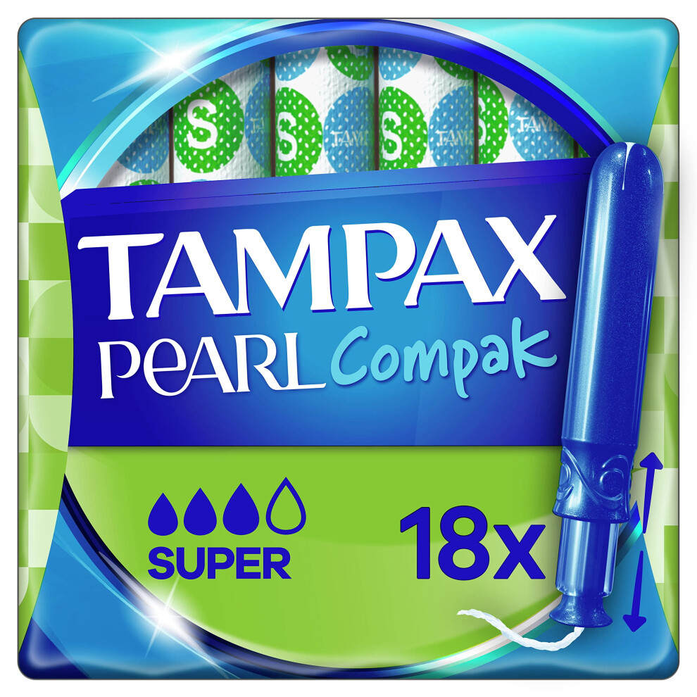 TAMPAX Pearl Compak Super Tampons Loading Sleeve