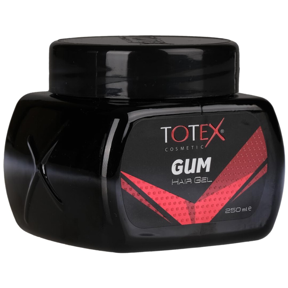 Photos - Hair Styling Product Hair Styling Gum Gel, Ultra Power Strong Edge Control Gummy Gum Red Hair Gel 250ml