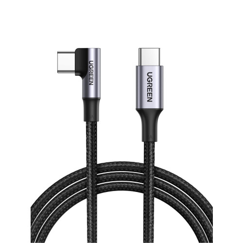 UGREEN USB-C-zu-Winkel-USB-C-Kabel, PD, 100 W, 5 A, 1 m