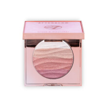 Afterglow Blusher & Highlight Compact - Pink & Gold Glowing Pressed Powder Compact