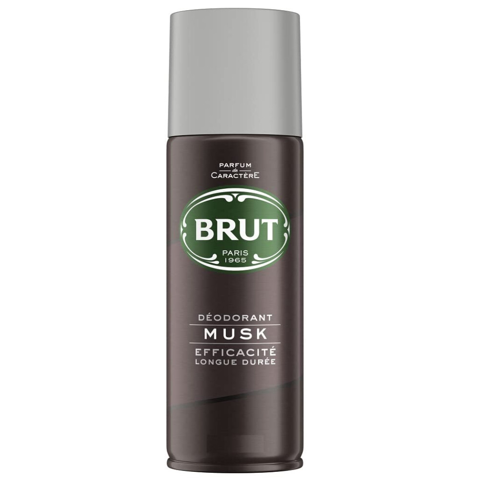 3 x Brut Deodorant Body Spray 200 ml - Musk