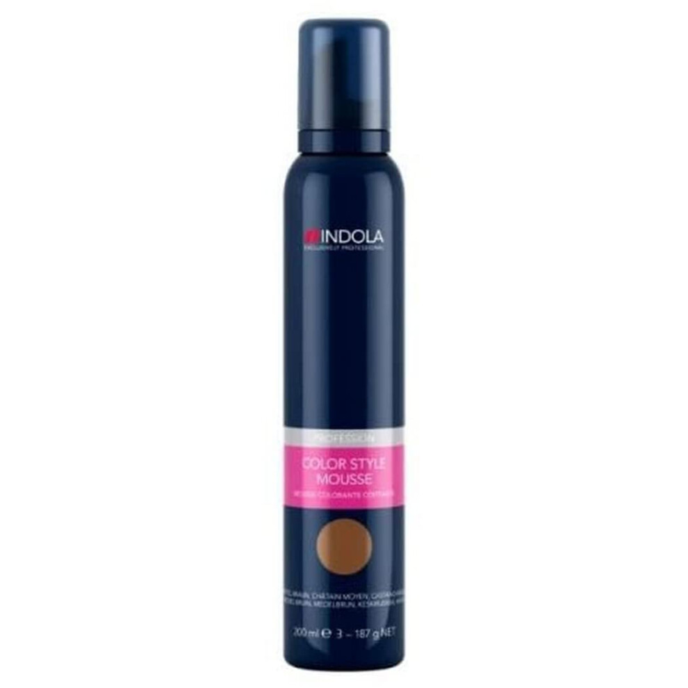 Indola Brown Medium Color Mousse