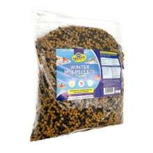 - Winter Mix Pellets - 4.5 mm Sinking Pellets for Japanese Koi, Goldfish and Other Pond Fish - With OMEGA-3 Complex - Designed for Colder Seasons -