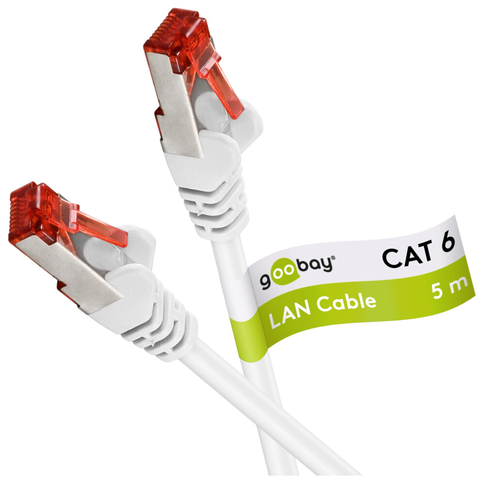 Ftp Category 6 Cable Lan Network Cable For Ethernet, 5M, 1 White 4040849927614