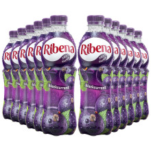Ready to Drink Blackcurrant Juice - 12pk x 500ml by Ribena