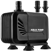 Pond Pump 3000 L/H, Submersible Water Pump for Pond Fountain Aquarium Rock Garden, Ultra Quiet Water Feature Pump with Filter and 3 Nozzles 19 mm / 22