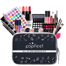 All-in-one Makeup Set Gift Surprise | Full Makeup Kit for Women Cosmetic Essential Starter Bundle Include Eyeshadow Palette Lipstick Blush Foundation