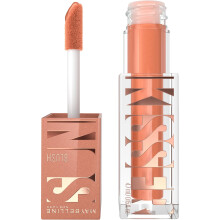 New York, SUNKISSER, Multi-Purpose Illuminating Liquid Blush, Blush, Highlighter and Bronzer, Healthy Glow, Tanned Complexion, Glowy Makeup, Shade:
