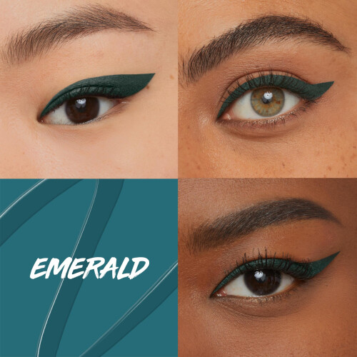 Maybelline Maybelline New York Hyper Precise Eyeliner 730 Emerald 1ml 1