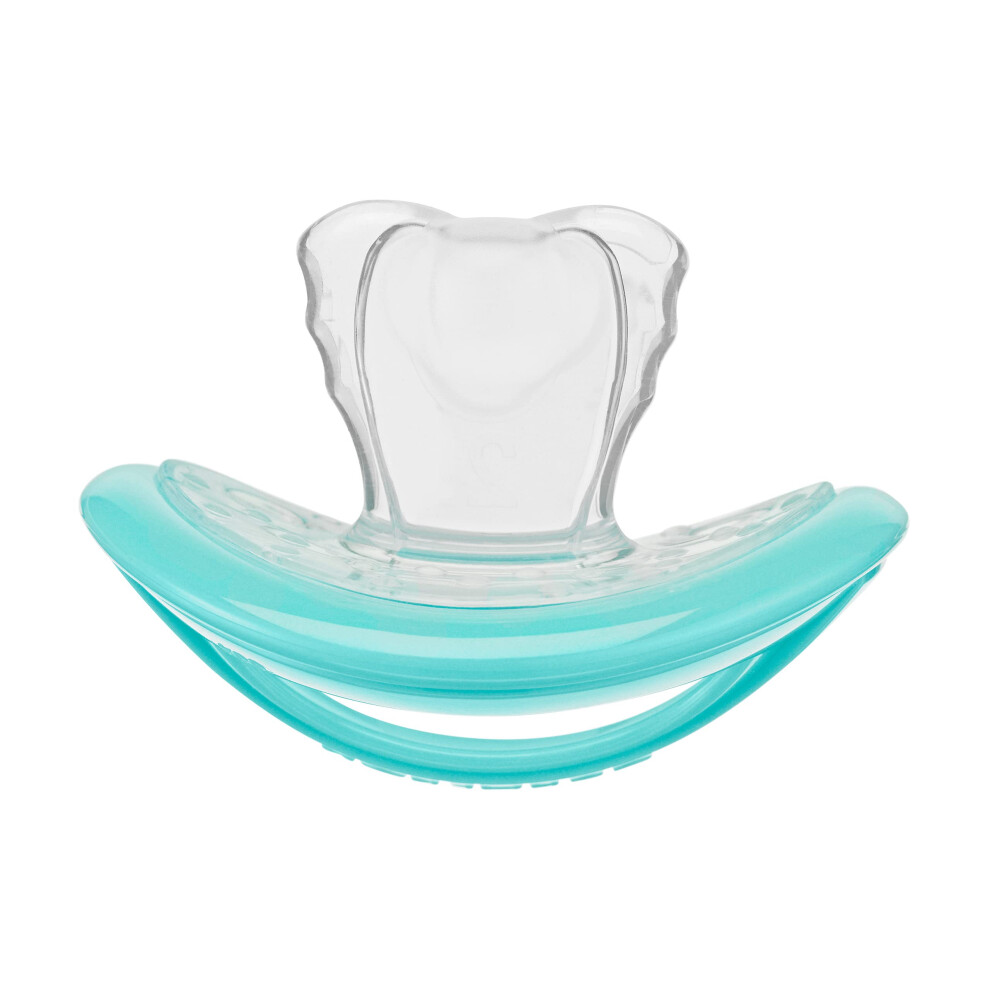 Baby Correction Pacifier Size 1, Turquoise – for Children from 1 to 2.5 Years, Single Item