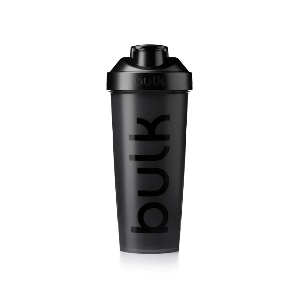 Bulk Iconic Shaker Bottle, With Wire Mixing Ball, Jet 750 Ml Black