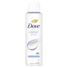 Classic Anti-perspirant Deodorant Spray with ¼ moisturising cream for 48 hours of protection 150 ml