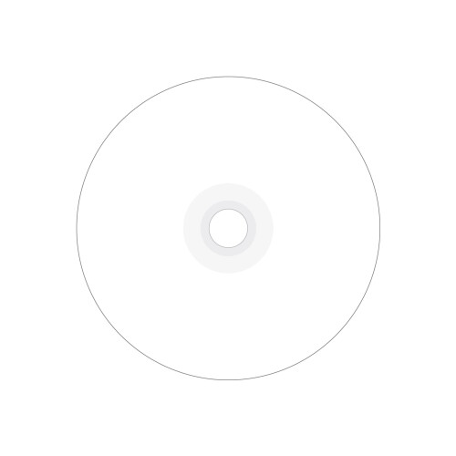 CD-R imprimable, surface noire, 52x, 25 pièces en cake box 2