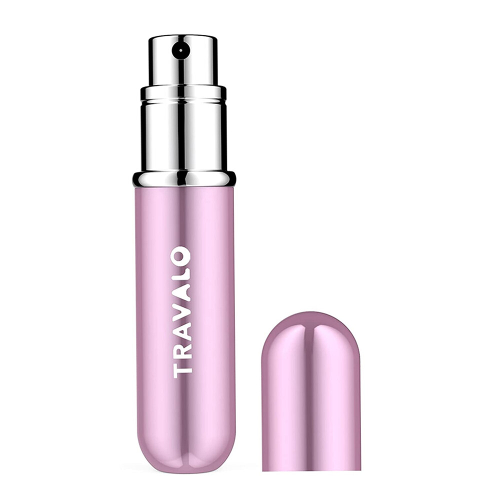 - Classic Refillable Perfume Spray - Revamped Refill System - Elegant Metal Travel Atomizer - U-fill Spray Bottle - TSA Flight Approved Portable