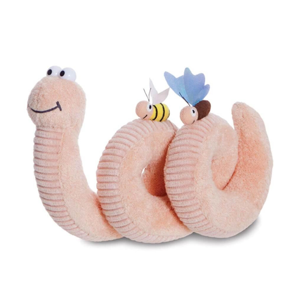 AURORA, 61431, Superworm, Soft Toy, Peach