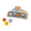 Janod - Tap Tap Sweet Cocoon - 3 In 1 Wooden Toy, Tap Tap, Embedding and Shape Box - Fsc Certified Early Learning Game - from 1 Year Old, J04409 7