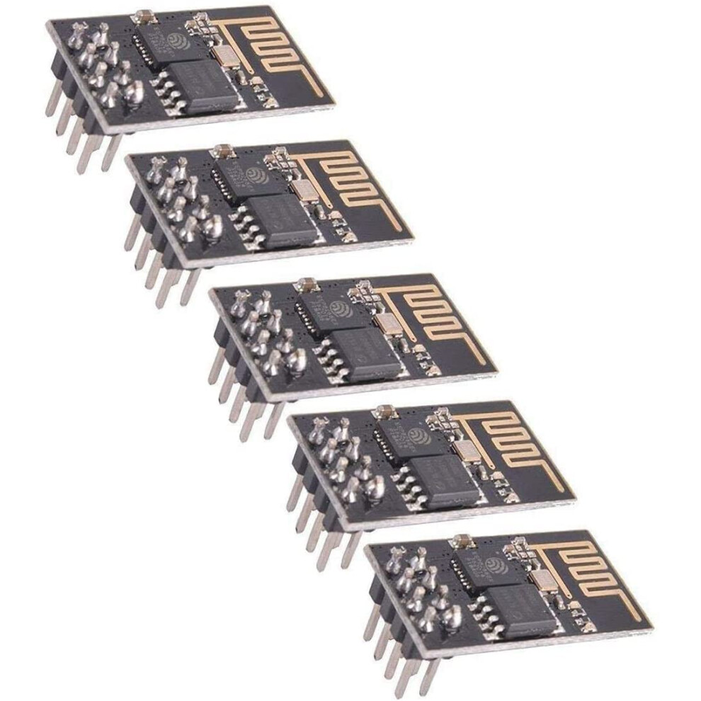5Pcs Esp8266 Serial Wifi Wireless Transceiver Module Esp-01 798339963386
