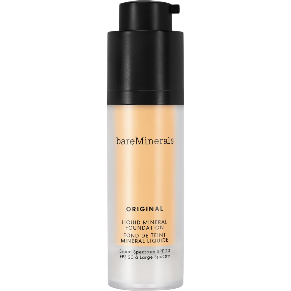 Original Liquid Mineral Foundation SPF 20-13 Golden Beige by bareMinerals for Women - 1 oz Foundation