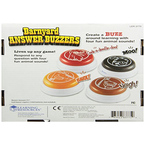 Learning Resources Farmyard Buzzers 1