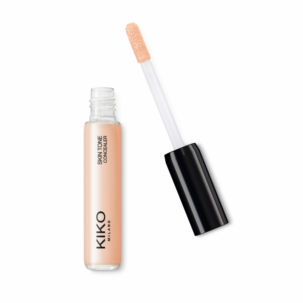 Kiko Milano Skin Tone Concealer - 03, Fluid Smoothing Concealer With Natural Finish