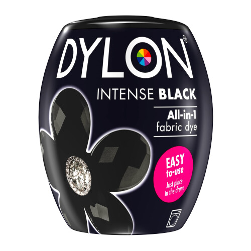 Dylon Fabric Dye 12 Intense Black
