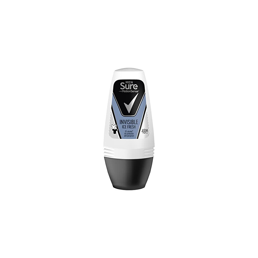 Sure Invisible Ice Anti-Perspirant Deodorant Roll-On 6 X 50 Ml