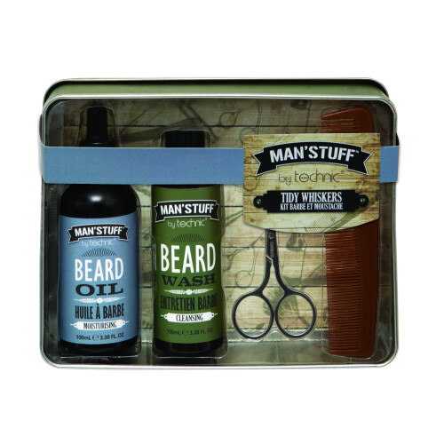 Technic Man'Stuff Tidy Whiskers Bath and Body Sets